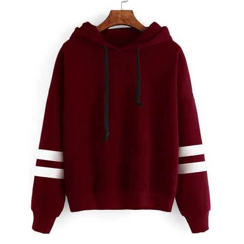 Hoodies Women Casual Letter Print Plus Size Oversized Women Sweatshirt Female Fashion Hooded Pullovers