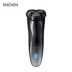 Электрические бритвы ENCHEN Blackstone 3 для мужчин бритва с выдвижным лезвием USB перезаряжаемые IPX7 водонепроницаемые трехмерные лезвия