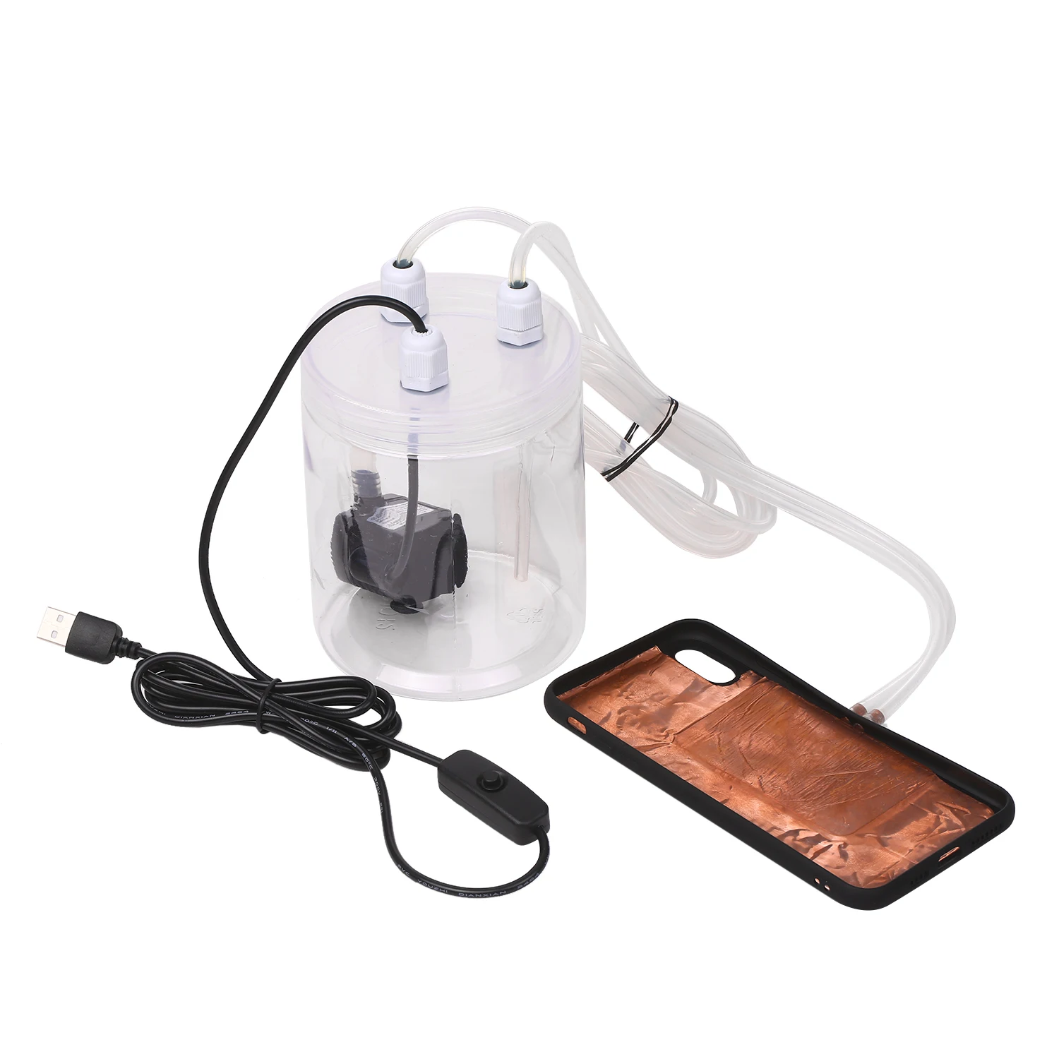 Кулер для телефона мобильный телефон радиатор с водяным охлаждением охлаждающее