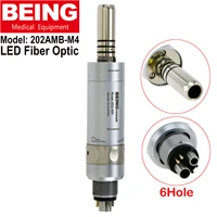 being dental low speed inner water handpiece led fiber optic air motor 201am 202am m4 4holes 202amb m6 6holes 6pin fit nsk kavo