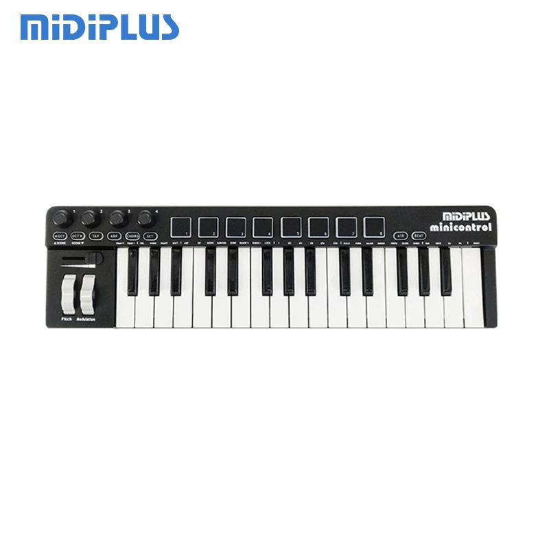 MIDIPLUS AKM320 миди клавиатуры пианино и барабанные колодки MIDI Контроллер 32-ключ мини ключ usb клавиатура
