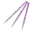 Кисти для нейл-арта, кисть для лайнера, французские полоски, ультратонкое рисование линий, ручка для маникюра, инструменты для ногтей, гелевые кисти для рисования