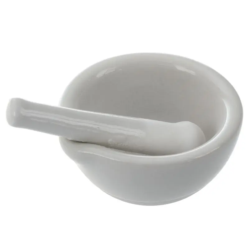 60 мм мини фарфоровая ступка и пестик смешивания шлифовальная чаша набор DIY