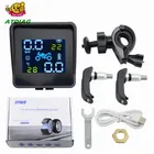 Система контроля температуры в шинах с 2 внешними датчиками и USB-зарядкой