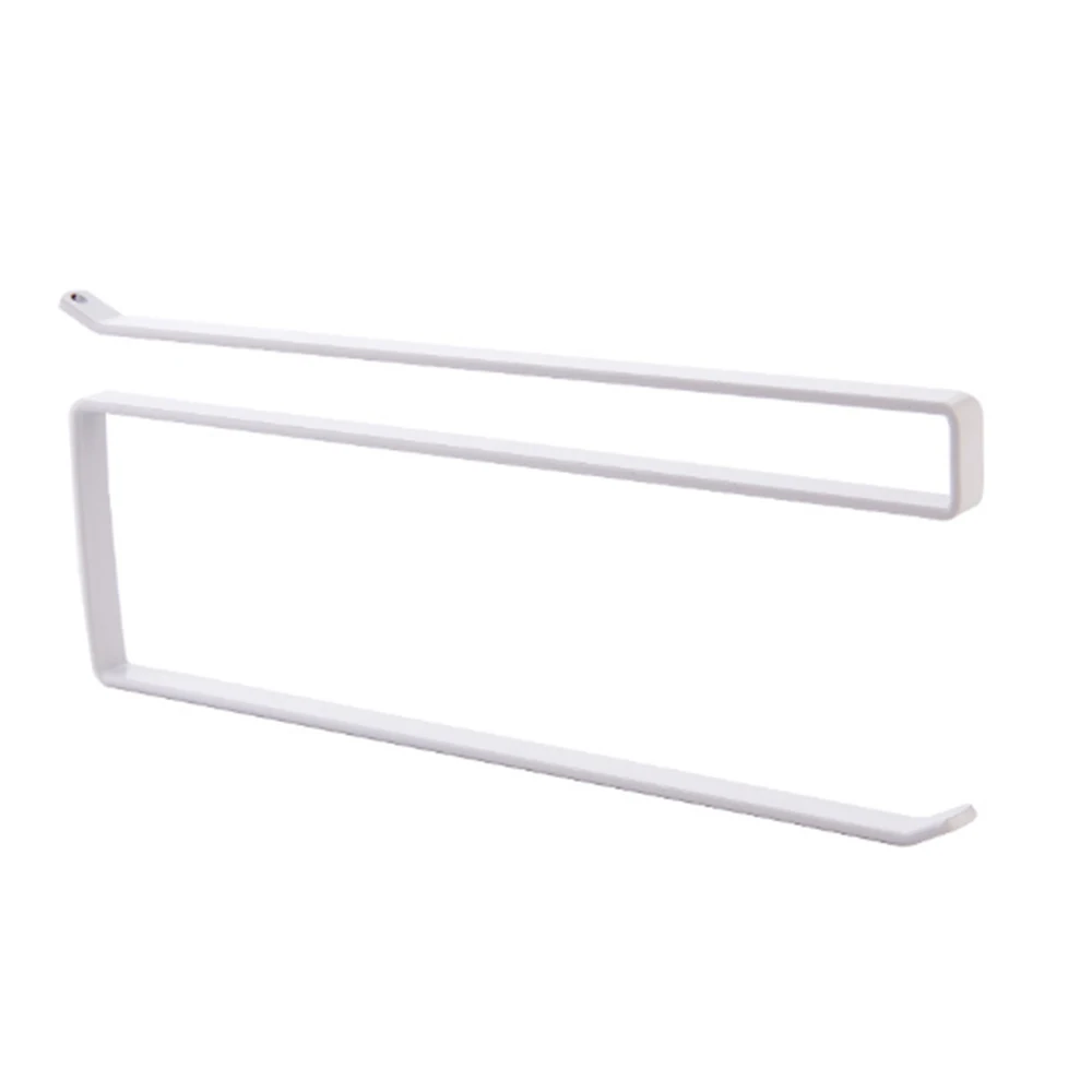 Multifunction Iron Towel Rack Storage Holder Hanging Roll Paper Organizer Tissue Bar Kitchen Tools | Строительство и ремонт