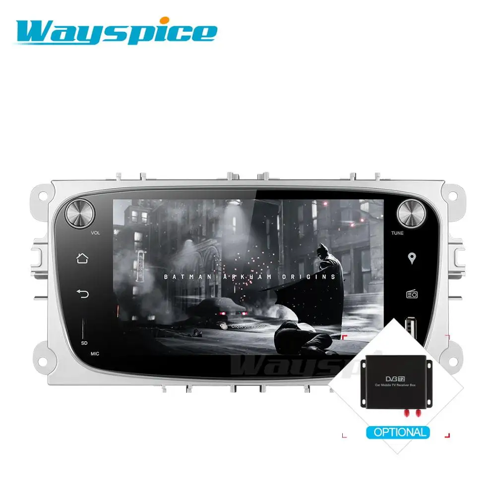 Android 9 0 2din автомобильный DVD Восьмиядерный для Ford Mondeo C-max focus galaxy S-max dvd gps Радио Видео