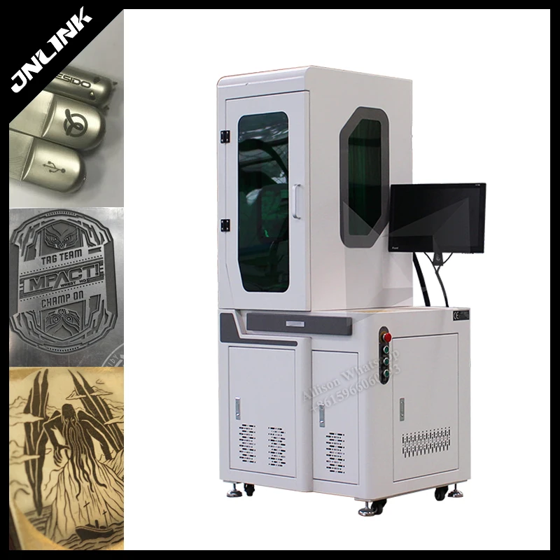 Углеродистая сталь волоконная лазерная маркировочная машина из нержавеющей