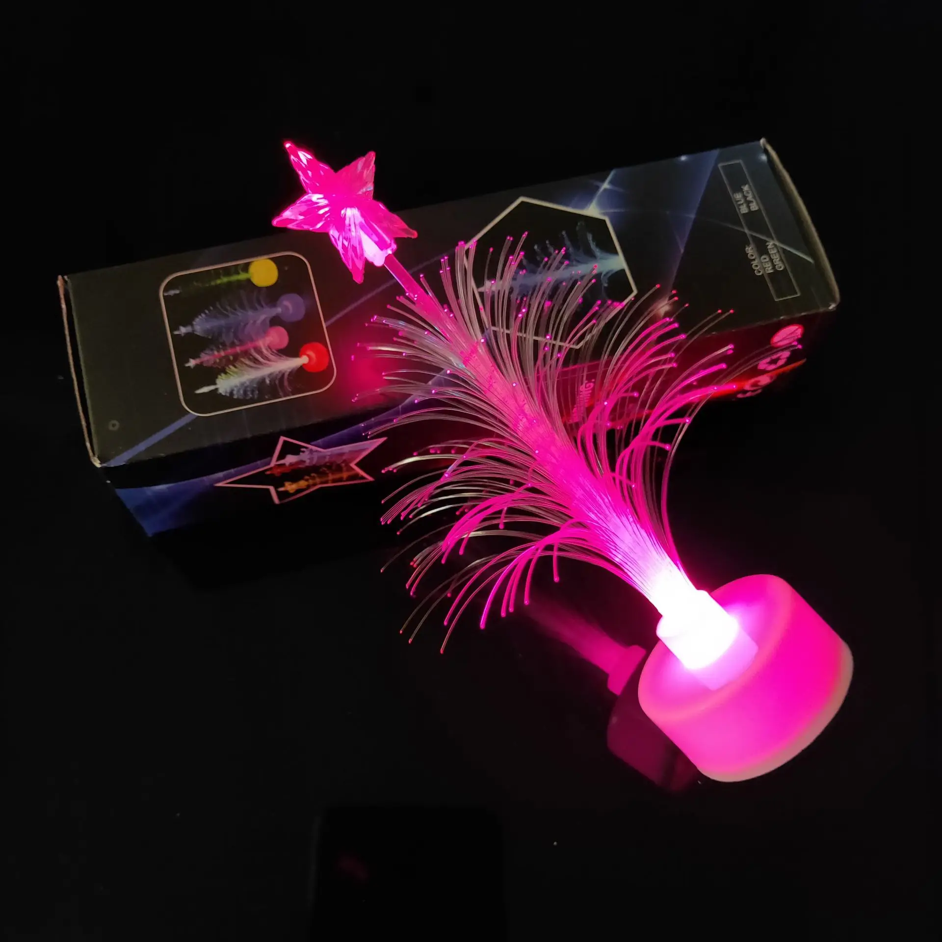 3 шт./компл. рождественское свечение елка красочная меняющаяся светодиодный свет