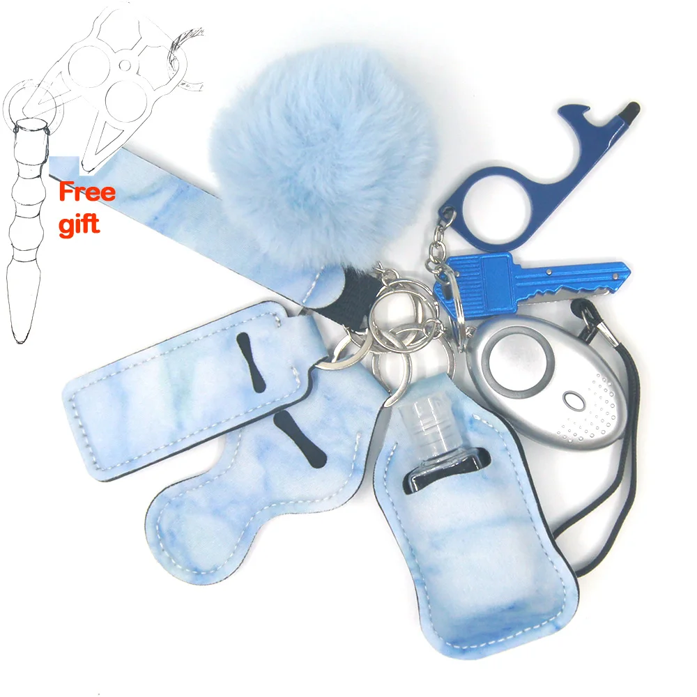 

Safety Pepper Spray Bulk Personal Alarm Window Breaker Swlf Llaveros Accessories Stash Jar Dropship self defense keychain