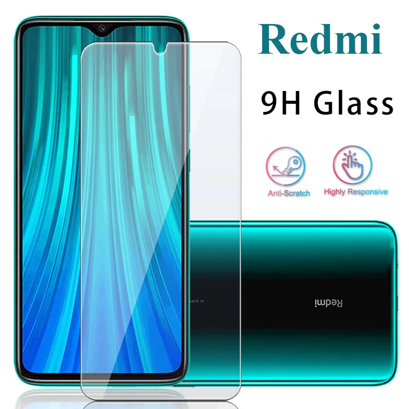 

9H Tempered Glass For Xiaomi Redmi 7 8 9 7A 8A 9A 9C Protective Glass Film For Redmi Note 8 8T 7 9 9s Pro Max Screen Protector