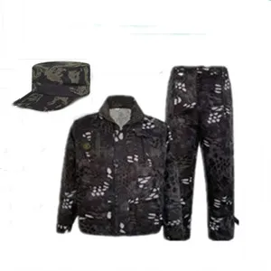 Men's camouflage suit in spring and summer, loose and thickened labor protection suit