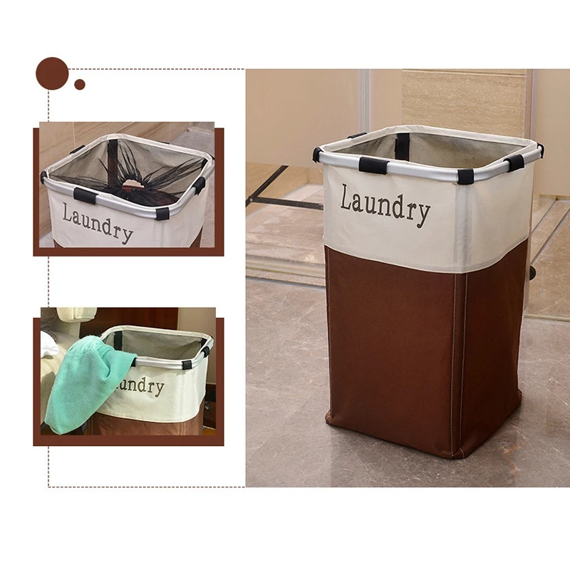 Экстра прочный складной корзина для хранения Водонепроницаемый белья и грязной