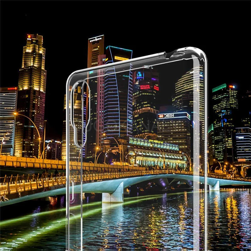 Прозрачный мягкий чехол из ТПУ для sony Xperia 1 XZ4 XZ3 X XZ1 Compact XA1 XA Ultra XZ XZS XZ2 Премиум