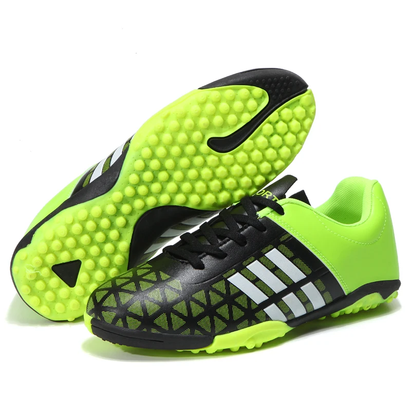 Горячие кроссовки мужские сникерсы спортивный футбольный ботинки дерн шипы