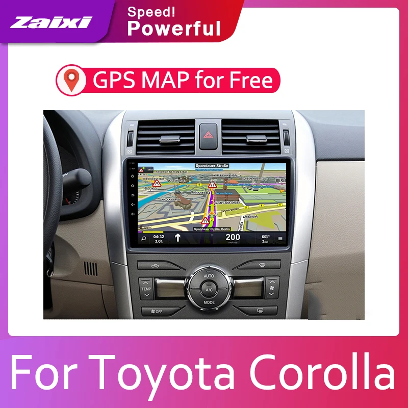 Автомобильный мультимедийный плеер ZaiXi Android 2 Din радио видео Авто Стерео GPS карта