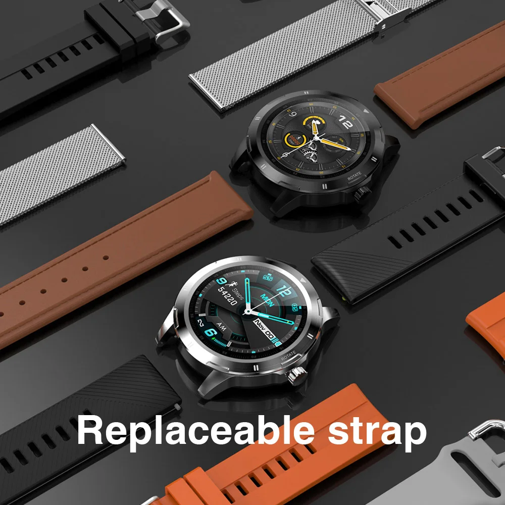 

Smart watch men New Full Touch screen Thermometer Multi-dial sport fitness tracker montre connectee reloj inteligente smartwatch