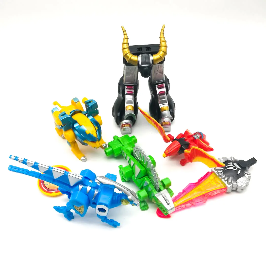 Megazords UCHU SENTAI KYURANGER Трансформация Робот динозавр Рейнджерс игрушки Фигурки для детей рождественские подарки
