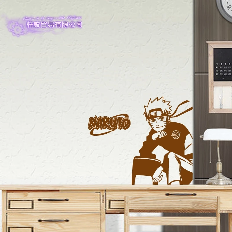 Uzumaki Наруто Наклейка на стену виниловые наклейки Декор для дома декоративные