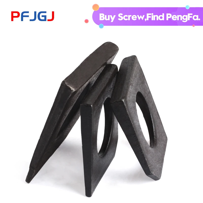 Черная квадратная косая прокладка Peng Fa для стальных каналов GB853 2 50 шт./лот