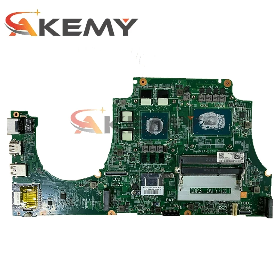 

0MPYPP For Dell Inspiron 7559 CN-0MPYPP DAAM9AMB8D0 N16P-GX-A2 GTX960M 4G I7-6700HQ Laptop motherboard MPYPP 100% working