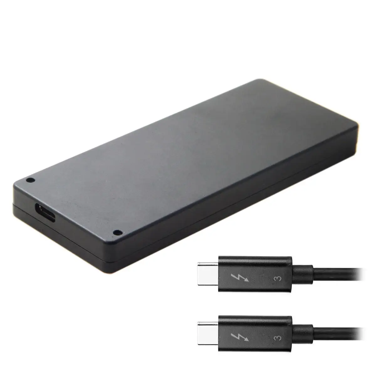 Thunderbolt 3 USB 4 для PCI Express E до 80 мм NVME NGFF M key AHCI SSD картридж корпус с Thunderbolt3 Мужской