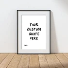 Создайте свой собственный текст в стиле ретро, творческие постеры с буквами и принтами, украшение для стен дома