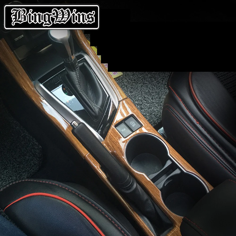 

Car style For 14-18 Carola / 1.2T Levin 185T double engine modified interior water cup gear panel decoration