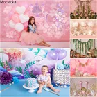 Фон для фотосъемки с изображением мальчика и девочки на 1-й День рождения воздушный шар цветок декорация торт разбивание фотосессия реквизит для фотосъемки студийная камера