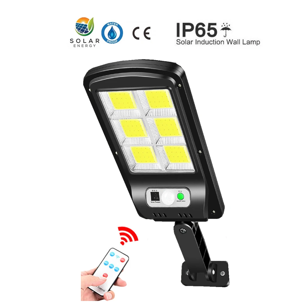 

tabular oblong Solar Street Light Led Outdoor Solar Lamp Powerful Remote Control PIR Motion Sensor Garden Wall Light Decorative