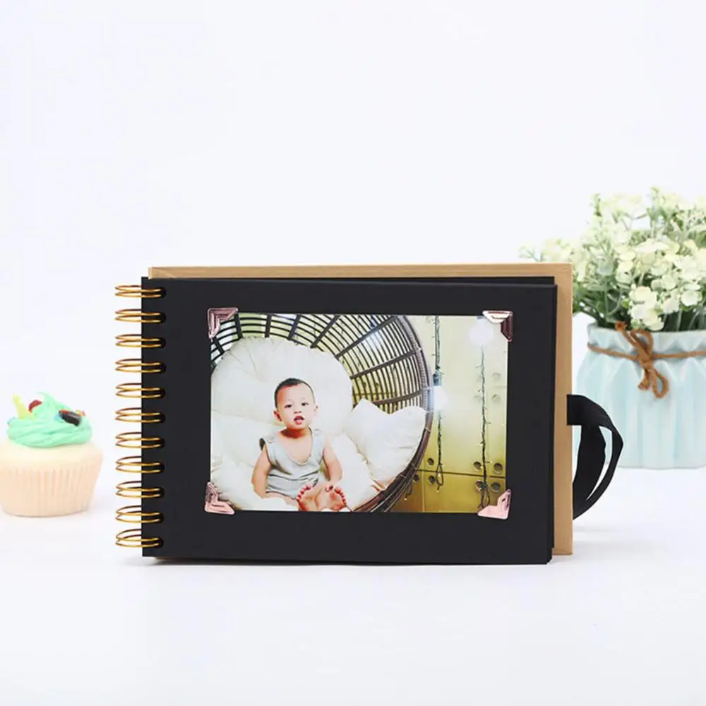 30 Pages DIY Bowtie Ribbon Scrapbook Craft Paper Photo Picture Album Memory Book | Дом и сад