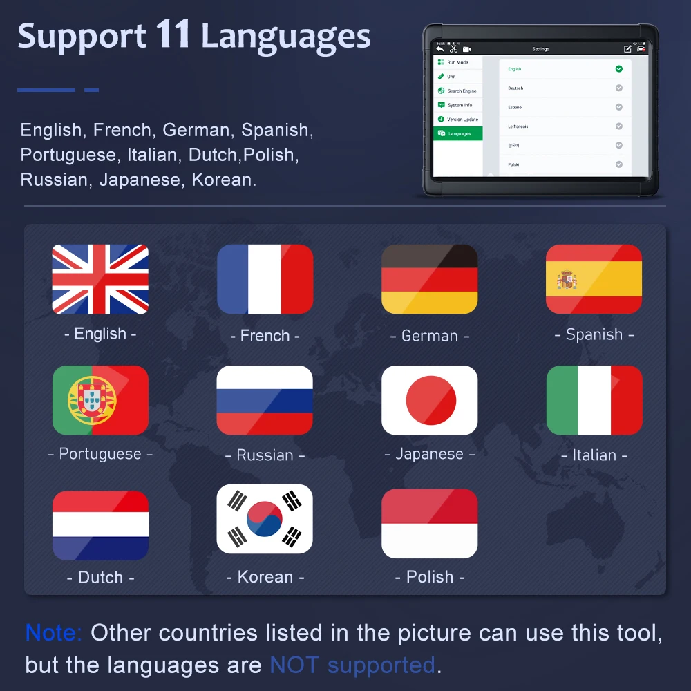 

ANCEL OBD2 Scanner Automotive Profesional X6 HD OBD 2 Scanner Diagnostic Scanner DPF ECU Reset Heavy Duty Truck Diagnostic Tools