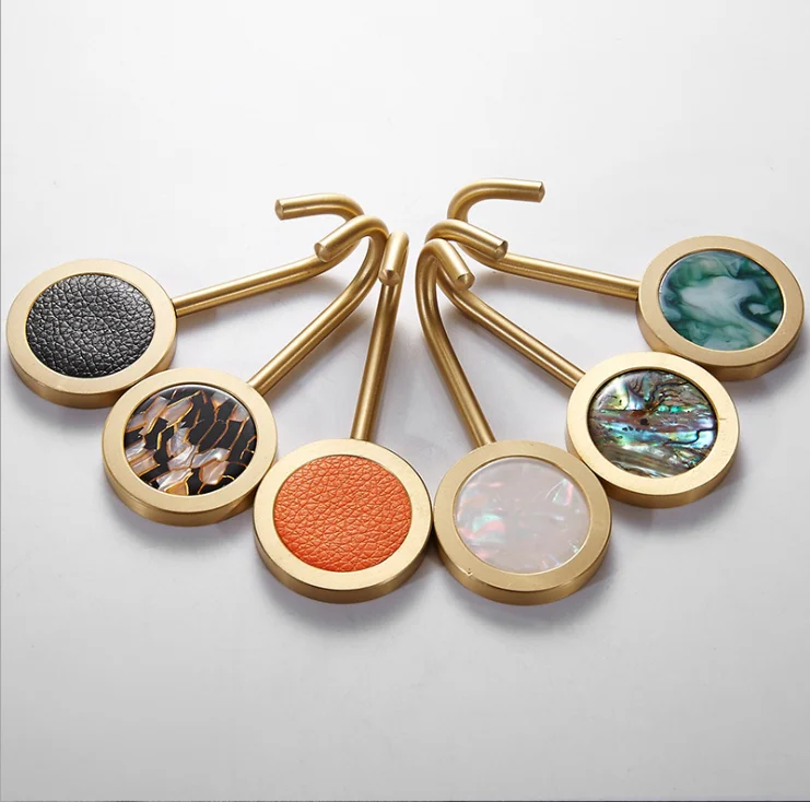 black Bathroom Robe Hooks brass for Hanging Clothes Hook Door Wall single Accessories Towel | Обустройство дома