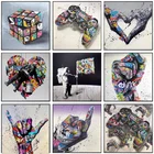 Современный граффити художественный геймпад картина плакат печать HD картины печать на холсте используется для детской комнаты домашний декор настенное искусство