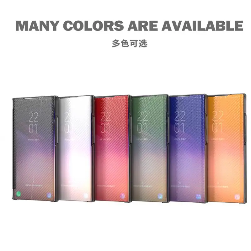 Модный умный чехол-книжка для Honor 30 20 Pro 20S Lite Прозрачный чехол 9X Премиум аксессуар