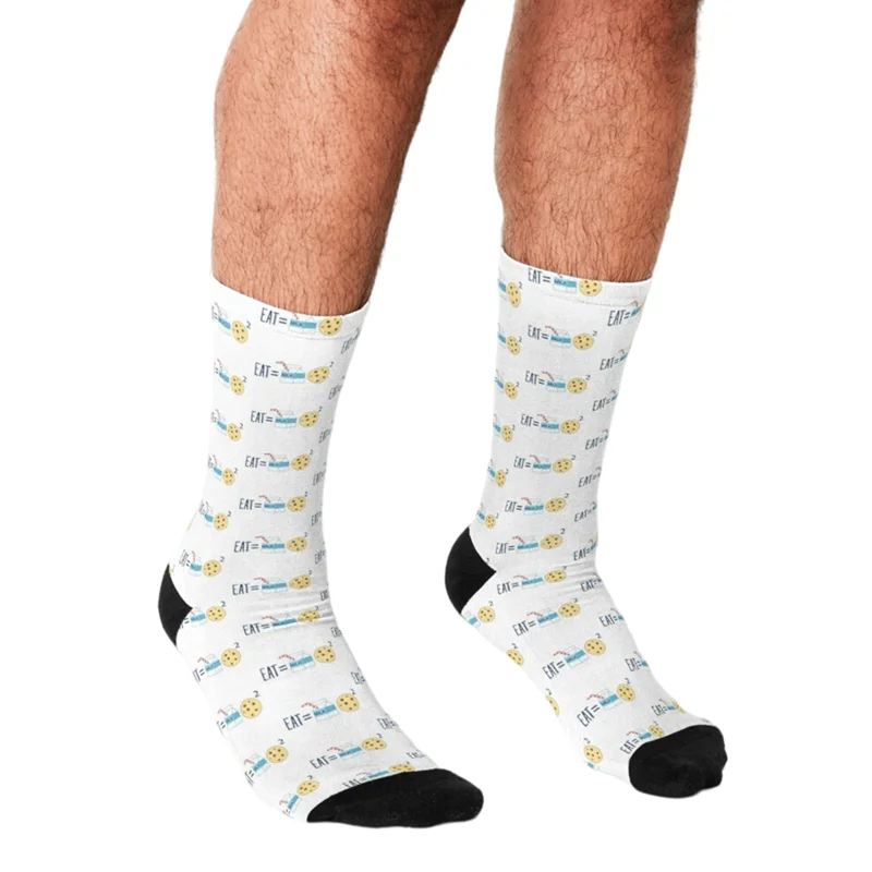 

Забавные мужские носки, маленькие, свежие, с рисунком формулы, мужские счастливые носки в стиле хип-хоп, милые мужские носки в уличном стиле, ...