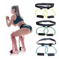 fitness women booty bands set resistance for butt legs muscle training adjust waist belt elastic bands pedal exerciser workout
