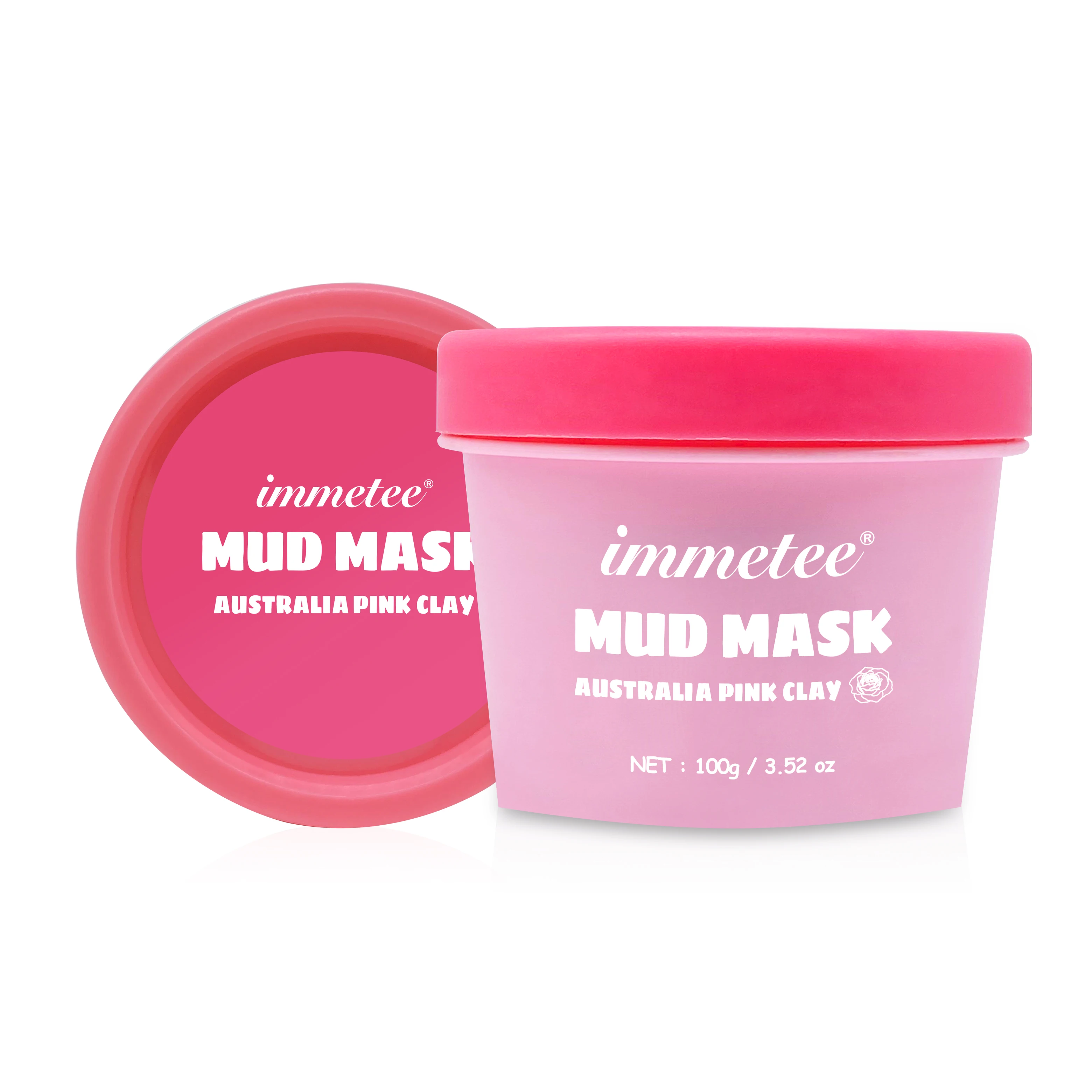 

Australian Pink Clay 100% Pure Natural Pink Facial Clay Australian Pink Clay Mask Instantly Brighten and Firm