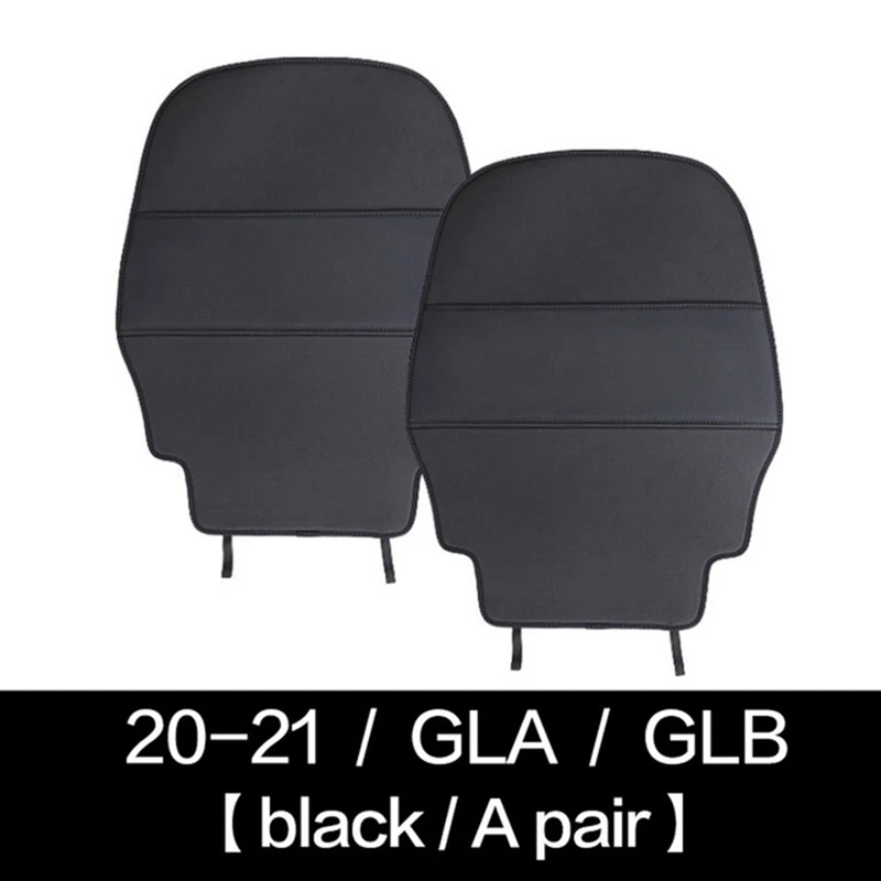 

Car Rear Seat Anti-Kick Pad Seat Back Anti-Dirty Cover Seat Back Protection Cover for Mercedes-Benz GLA GLB 2020- 2021