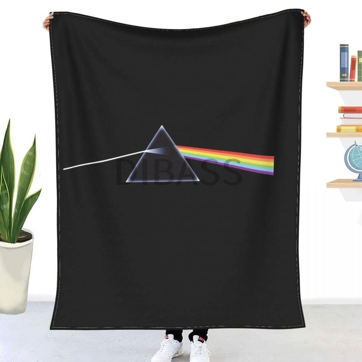 

Лучшая покупка-фланелевое одеяло с 3D принтом темной стороны Луны