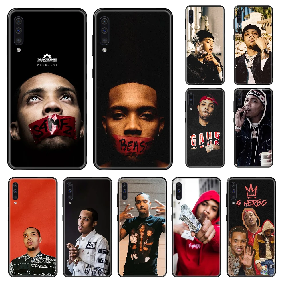 Чехол Rapper G Herbo для телефона Samsung Galaxy A 3 5 6 7 8 20 40 50 70 71 E S Plus 2016 2017 2018 черный модный