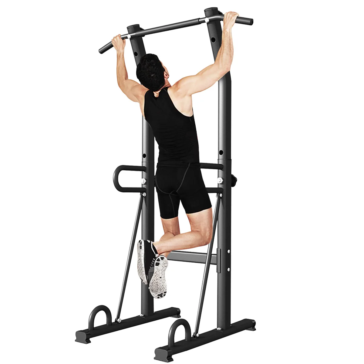 

Adjustable Horizontal Bars Pull Up Station Abdominal Muscle Trainer Workout Strength Training Tools Home Gym Fitness Equipment