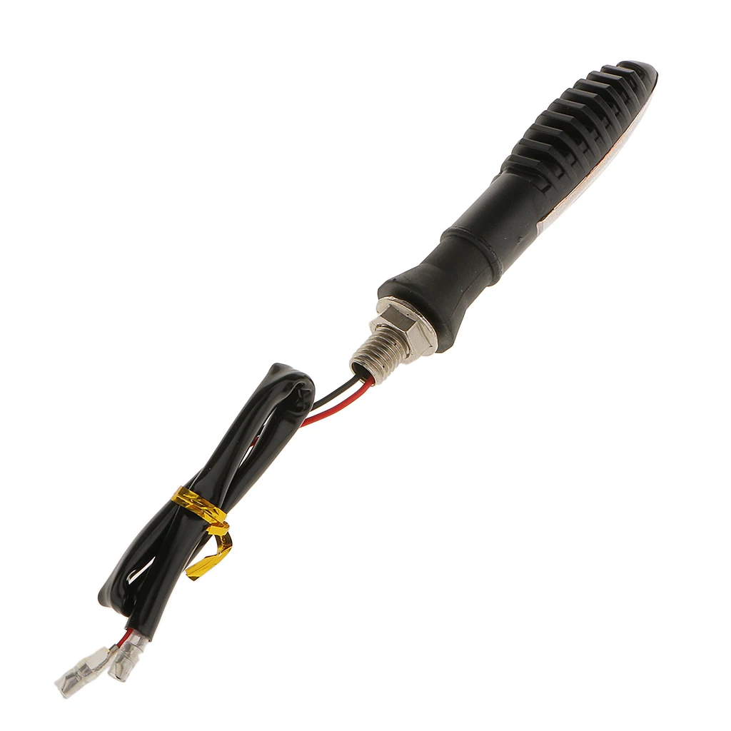 

Bendable Universal Motorcycle LED Turn Signal Light Indicator Blinker Amber