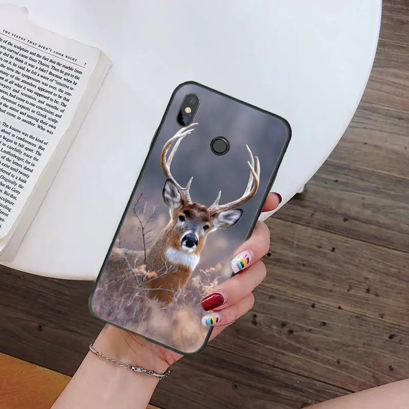 

American deer design cool Phone Cases For Xiaomi Redmi 7 9t 9se k20 mi8 max3 lite 9 note 8 9s 10 pro Soft Shell Cover Funda