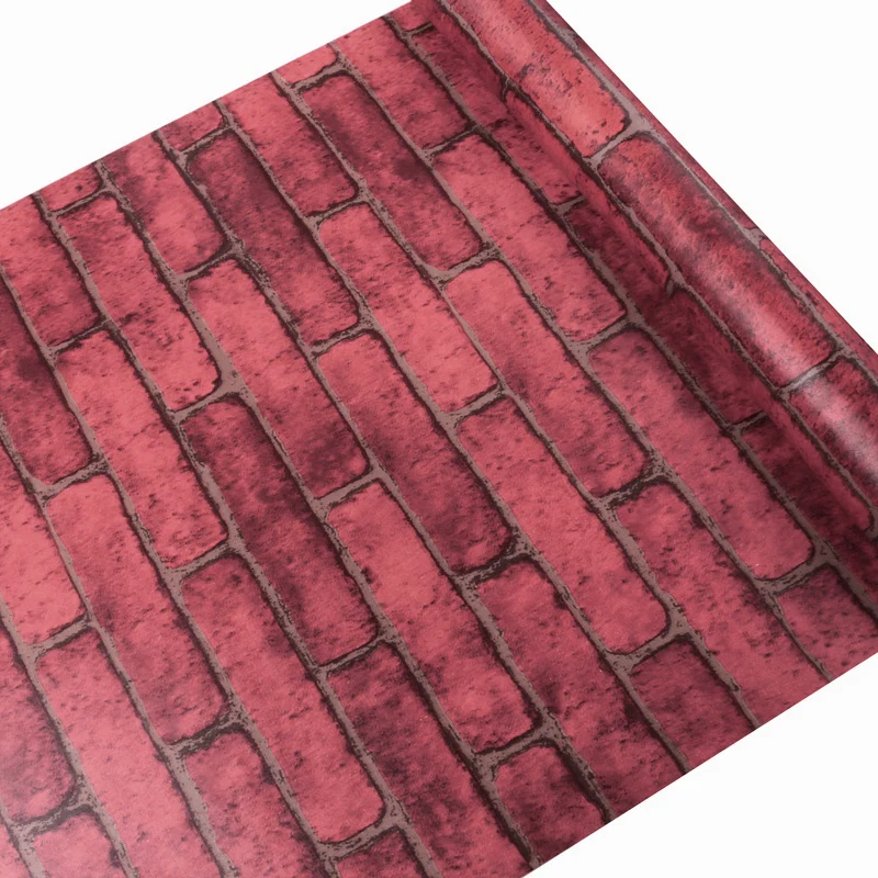 papel de pared brick wallpaper BF Wall paper Waterproof 3D sticker in roll size of 45cm*10m | Обустройство дома