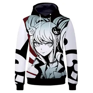 Игра Danganronpa Monokuma джунко эношима Толстовка Косплэй взрослых Для мужчин Для женщин Для мужчин Danganronpa толстовки с капюшоном, верхняя одежда, пуловер