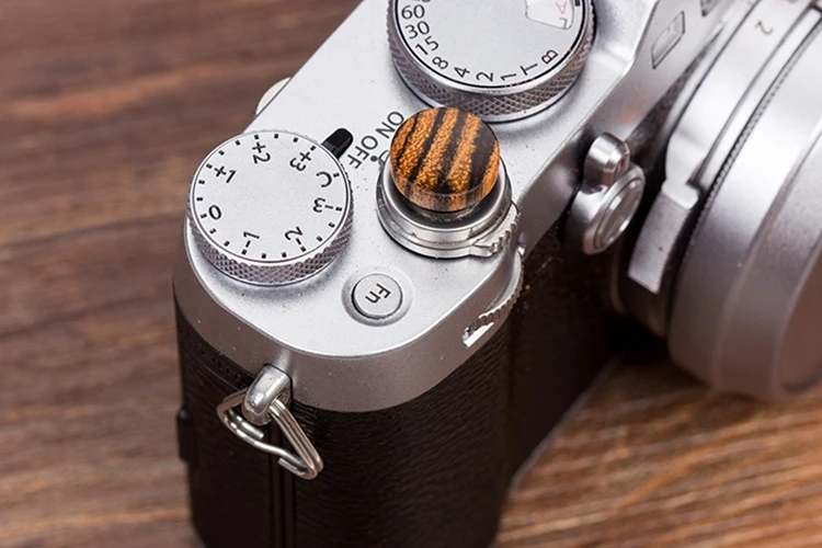 Деревянная вогнутая поверхность кнопка спуска затвора для Fujifilm X100F XT30 20 XPRO2XE3 M10P Fuji X100F