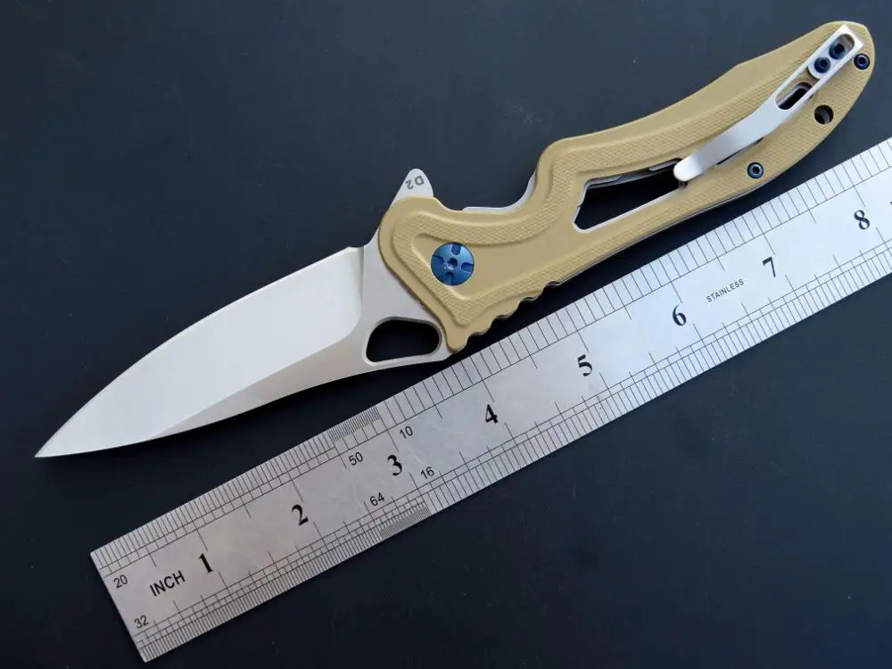 Складной нож Eafengrow EF938 D2 + G10 карманный резец с домкратом для кемпинга выживания
