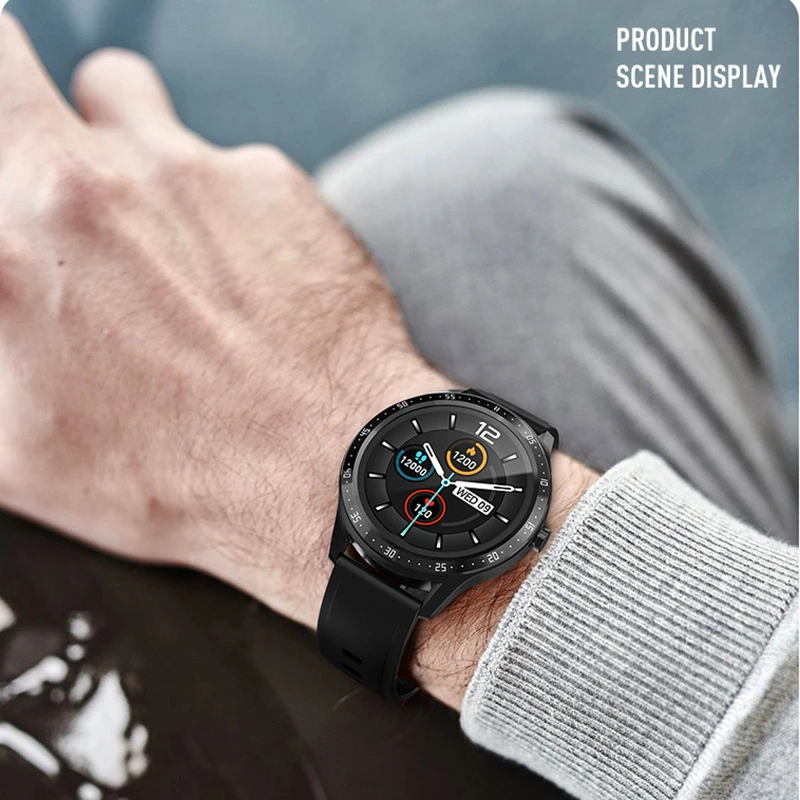 Часы наручные Bluetooth спортивные Смарт часы мужские игры полноэкранные сенсорные с
