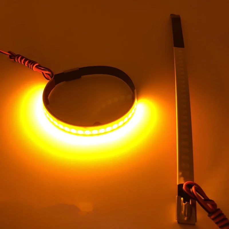 Универсальный мотоциклетный светильник с поворотным сигналом 12 В светодиодный