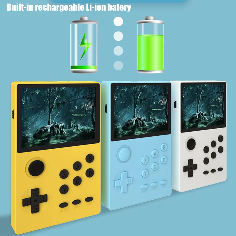 

Mini Handheld Arcade Video Game Console Support Game Download With 4G TF Card 1000 Retro Games TV Out Dual Joystick